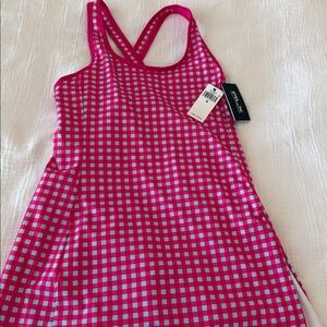 Ralph Lauren Pink and Blue Checkered Top